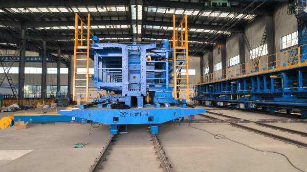 五新智能生產(chǎn)線革新升級(jí)，開啟帶模移動(dòng)蒸養(yǎng)新篇章！